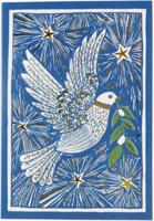 Woodcut Dove Small Boxed Holiday Cards