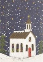 Village Church Small Boxed Holiday Cards