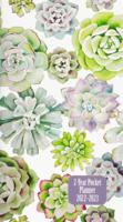 2022-23 Succulent Garden 2-Year Pocket Planner (24-Month Calendar)