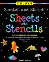 Deluxe Scratch & Sketch Sheets With Stencils