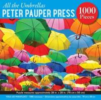 All the Umbrellas 1000 Piece Puzzle