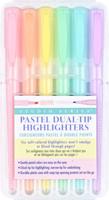 Studio Series Pastel Dual-Tip Highlighters - 6 Colors