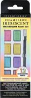 Studio Series Chameleon Iridescent Watercolor Paint Set - 12 Colors