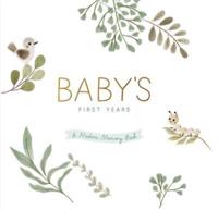 Baby's First Years-A Modern Memory Book With Keepsake Box