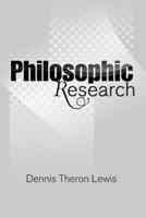 Philosophic Research