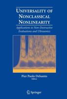 Universality of Nonclassical Nonlinearity: Applications to Non-Destructive Evaluations and Ultrasonics