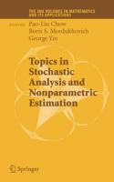 Topics in Stochastic Analysis and Nonparametric Estimation