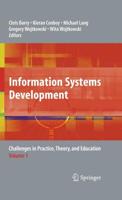 Information Systems Development : Challenges in Practice, Theory, and Education Volume 1