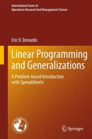 Linear Programming and Generalizations: A Problem-Based Introduction with Spreadsheets