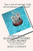 Start Your Business With Very Little Money