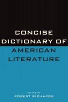 Concise Dictionary of American Literature