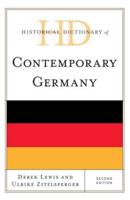 Historical Dictionary of Contemporary Germany, Second Edition