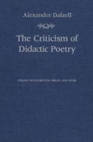 The Criticism of Didactic Poetry