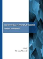Review Journal of Political Philosophy Volume 7, Issue Number 1