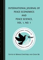International Journal of Peace Economics and Peace Science. Volume 1. No. 1