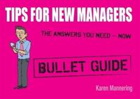 Tips for New Managers