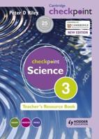 Checkpoint Science. 3 Teacher's Resource Book