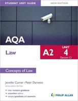AQA A2 Law. Unit 4 (Section C) Concepts of Law
