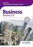 Cambridge International AS and A Level Business Teacher's CD