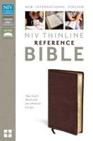 NIV Thinline Reference Bible Burgundy Leather