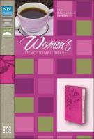 NIV Women's Devotional Bible, Italian Duo-Tone Raspberry