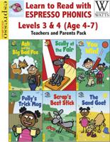 Learn to Read With Espresso Phonics Levels 3&4 (Age 4-7): Teachers and Parents Pack