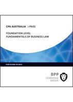 CPA Australia. Foundation Level Fundamentals of Business Law