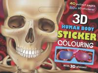 3d Human Body Sticker Colouring