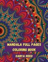 Mandala Full Pages Coloring Book