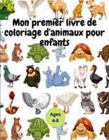 Mon Premier Livre De Coloriage D'animaux Pour Enfants