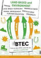 Options Evening - BTEC Land-Based Sector Poster