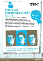 Options Evening - BTEC Public Services Case Study Poster