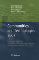 Communities and Technologies 2007 : Proceedings of the Third Communities and Technologies Conference, Michigan State University 2007