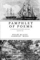 Pamphlet Of Poems