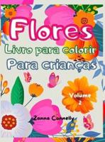 Flores Livro Para Colorir Para Crianças