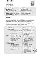 BC JD Plays Purple/2C The School Quiz Guided Reading Card