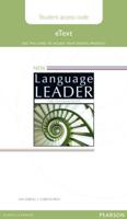 New Language Leader Pre-Intermediate Teacher's eText Access Card