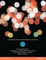 Microeconomics Pearson New International Edition, Plus MyEconLab Without eText