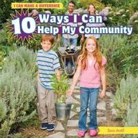 10 Ways I Can Help My Community