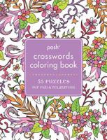 Posh Crosswords Adult Coloring Book