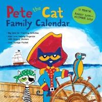 Pete the Cat 17-Month 2019-2020 Family Wall Calendar