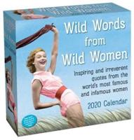 Wild Words from Wild Women 2020 Day-To-Day Calendar