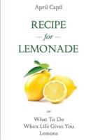 Recipe for Lemonade