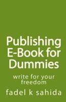 Publishing E-Book for Dummies