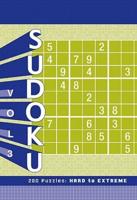 Sudoku Vol.3 Puzzle Pad: Hard