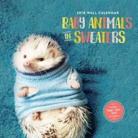 2018 Wall Calendar: Baby Animals in Sweaters
