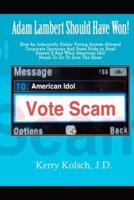 American Idol Vote Scam