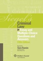 Siegel's Criminal Law