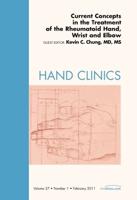 Current Concepts in the Treatment of the Rheumatoid Hand, Wrist and Elbow