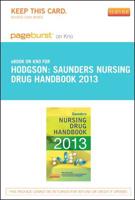 Saunders Nursing Drug Handbook 2013 Pageburst on Kno Retail Access Code